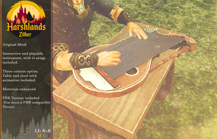 Second Life Marketplace - [Harshlands] Zither